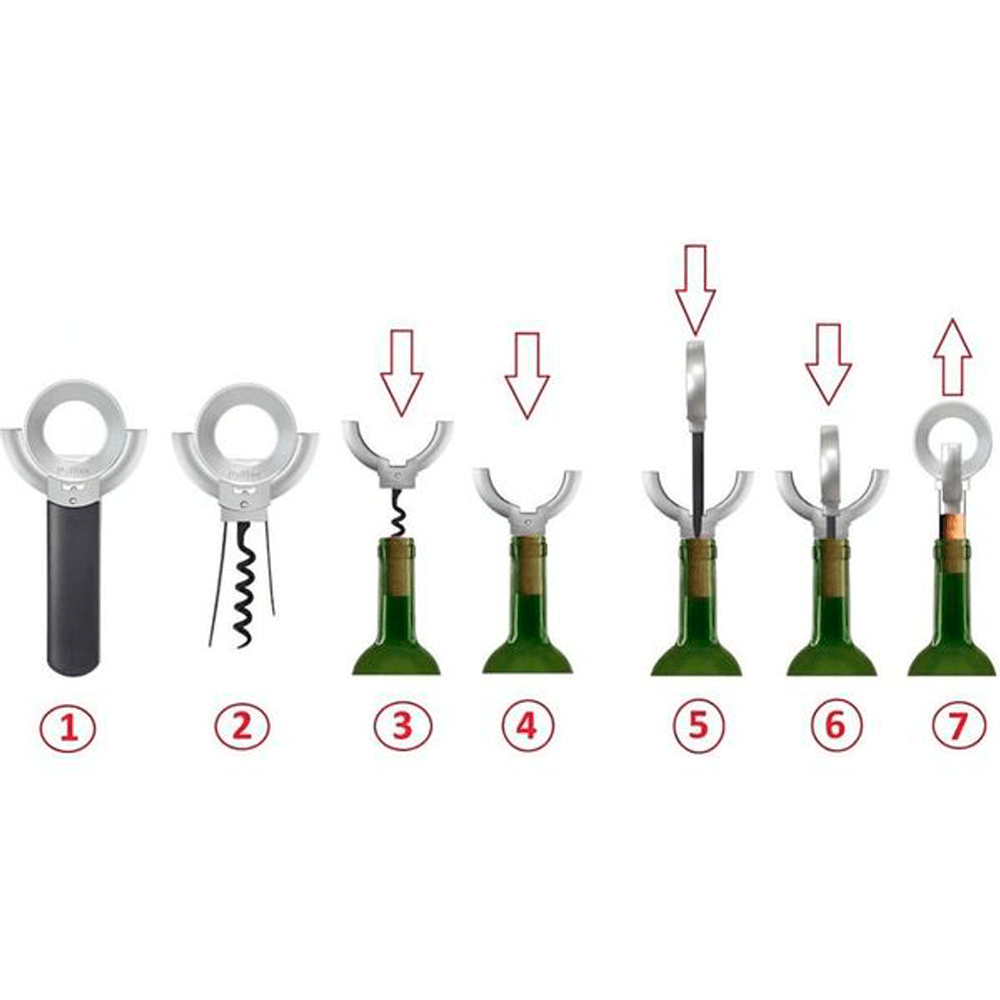 Saca Rolhas Pulltex Dual Opener 7